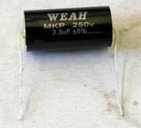 WEAH分频器专用电容/金属膜电容/CBB电容/音箱分频电容250V3.3uF