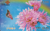 电话卡收藏卡 散卡267 2005-p-1-1 市花套卡：北京-菊花