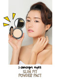 韩国3 CONCEPT EYES 3ce保湿修容遮瑕防晒控油湿粉底吸油定妆粉饼