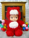 日本 Kewpie 丘比娃娃 小熊装扮特别款