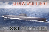 【极致模型】AFV SE73501 1/350 德国 潜艇 U-Boat 21型