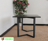 新款钢木变形餐桌宜家简约折叠餐桌可伸缩靠墙书桌长条桌厨房边桌