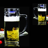 法国弓箭乐美雅正品曼敦把杯 钢化玻璃超大号啤酒杯扎啤杯51908