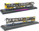 新品特价旺达汽车模型俱乐部1:64北京公交链接113路公共汽车现货