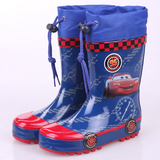 新款儿童雨鞋男童雨靴卡通大童防滑水靴韩国宝宝小童雨鞋雨靴包邮