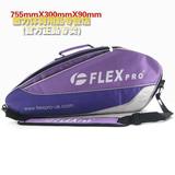 正品FLEX三支装羽毛球包 FB-1172010新款紫色 精美