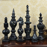 国际象棋 服装店橱窗装饰道具 陈列道具 咖啡屋树脂装饰品摆件