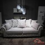 千巢家居 美式沙发 创意布艺沙发 多功能沙发 宜家沙发 客厅沙发