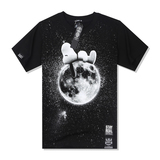 香港代购夏季五月天STAYREAL宇宙月球圆领显瘦情侣男女短袖T恤