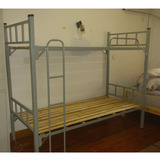 成人员工上下铺铁床，双层铁床高低床单人床公寓床铁艺工地公司