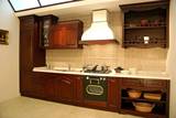 水曲柳实木橱柜石英石多层欧式整体厨房厨柜定做L形定制长沙门板