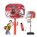 家用投篮大号篮球板 挂式篮球框篮筐室内儿童篮球架玩具 可升降