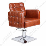 新款意大利欧式美发椅子 豪华理容椅子 高端理发椅子大气剪发椅子