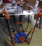 DIYmakerbot 3D打印机 并联臂结构 三角洲MINI 套件 3D人像馆 SLA