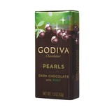 现货 比利时GODIVA高迪瓦薄荷黑巧克力豆铁盒 最新到
