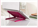 卡秀笔记本电脑IPAD平板散热器六档位可折叠支架桌面办公散热装置