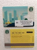 现货 全新美国 星巴克 STARBUCKS 2014 公司卡限量  随行卡星享卡