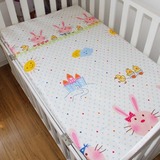 优伴儿童床单婴儿床床单纯棉宝宝床单婴儿床品单件多种花色可定做