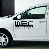 WRC个性车贴拉力赛门贴改装车身拉花遮痕贴划痕贴汽车装饰车贴纸
