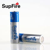 SupFire神火强光手电筒 18650锂电池 可充电式3.7V尖头保护板蓝电