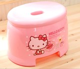 正品韩国进口HelloKitty 粉色浴凳浴室凳子防滑洗澡凳洗浴凳子