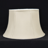 直径36cm欧式牛角架细麻布灯罩 高级灯罩 台灯牛角架布艺灯罩
