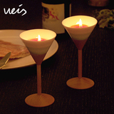 WEIS 一杯烛光 烛台摆件 烛光晚餐 蜡烛 陶瓷礼品 浪漫创意礼物