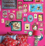 荷兰壁纸 进口墙纸 粉色 床头 沙发背景 全景壁画 MASAR 蝴蝶