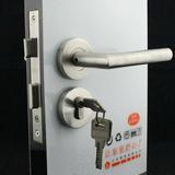 特价不锈钢锁具钢拉丝锁具五年质保公用办公室锁具现代门锁
