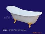 【情侣，亲子双人浴缸】豪华独立式铸铁搪瓷浴缸1.8M