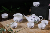 生活元素骨瓷茶具套装骨质瓷杯陶瓷茶壶公道杯创意功夫茶茶具