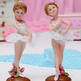 【臻尚】芭蕾舞蹈小天使女孩摆件工艺品家居装饰品生日礼物送女友