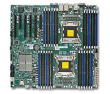 超微X9DRI-LN4F+ 4网卡 24条内存 双路CPU 2011针服务器主板 包邮
