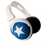 大星星 耳机MP3手机电脑游戏耳机笔记本台式头戴式耳机重低音耳麦