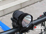 自行车灯 头灯头盔灯 美国LED Q5/R5/T6 强光手电筒夜驴骑B3-单灯