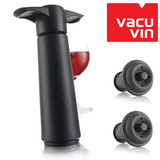 荷兰VacuVin真空抽酒塞红酒抽气泵红酒保鲜器真空保藏黑白两款