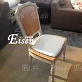 现货出口外贸欧式美式法式乡村风格家具地中海LOFT风格餐椅软包椅