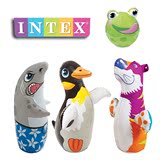 包邮INTEX充气动物不倒翁 儿童拳击袋玩具加厚底部90CM 充气玩具