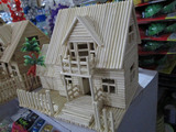 DIY小屋纯手工制作木头屋建筑模型材料木板公主成品全新拼装玩具