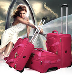 正品梦迪狮拉杆箱 防水旅行包可折叠拉杆包 男女通用行李包登机包