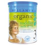 澳洲直邮Bellamy's 贝拉米澳大利亚新生儿有机婴儿牛奶粉3段 6罐