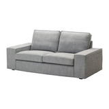 皇冠IKEA南京宜家家居代购 奇维双人沙发套 灰色/多色可选正品