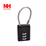 NH旅行行李箱密码锁 箱包锁迷你 健身房柜子金属小挂锁三位密码锁