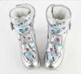 2014冬季亲子款 保暖防滑防水 雪地靴靴子女短靴韩版雪地棉鞋