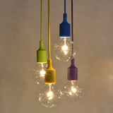 碧得森创意灯现代简约欧式时尚餐厅书房卧室床头灯具E27灯泡吊灯