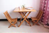 楠竹折叠方桌户外折叠小桌子可折叠麻将桌简易书桌便携式餐桌实木