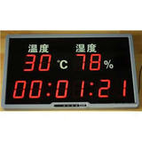 温湿度表 大屏幕LED显示 数显 温湿度计 CWRH10型 温度湿度电子钟