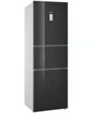 西门子 KK25F4650W 三门冰箱（黑色钢化玻璃带点）