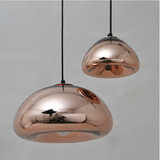 毅兰 设计师 Tom Dixon void light copper 黄铜碗 玻璃吊灯
