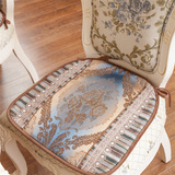 奥萨洛 欧式椅垫坐垫高档奢华布艺加厚餐椅垫 椅套椅背套 椅子垫